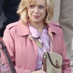 Harry Potter Petunia Dursley Pink Trench Coat